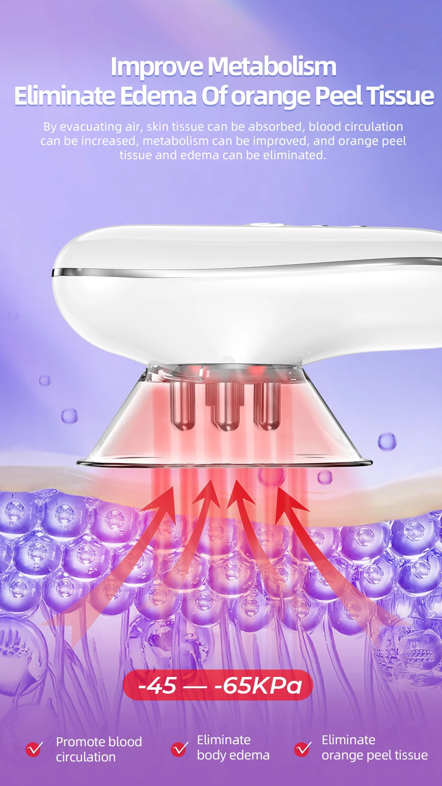 Body Sculpting Massager with LED Light for Face and Body