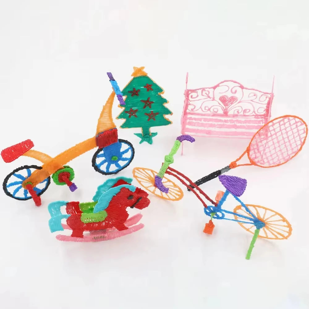 3D Printing Pen with LED Display for Creative DIY Drawing