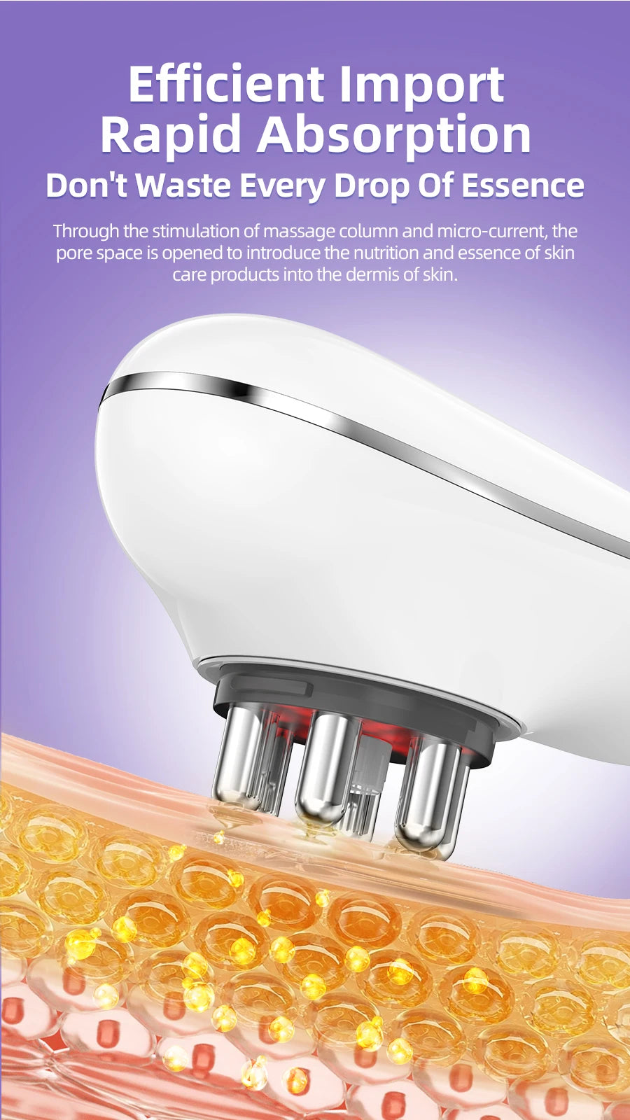 Body Sculpting Massager with LED Light for Face and Body - 14