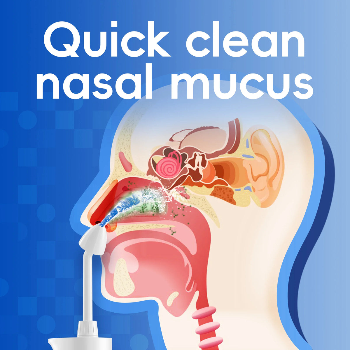 Electric Nasal Irrigator for Easy Sinus Relief