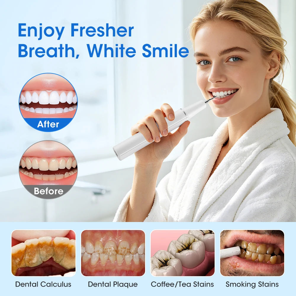 Ultrasonic Dental Scaler with Five Cleaning Modes - 5