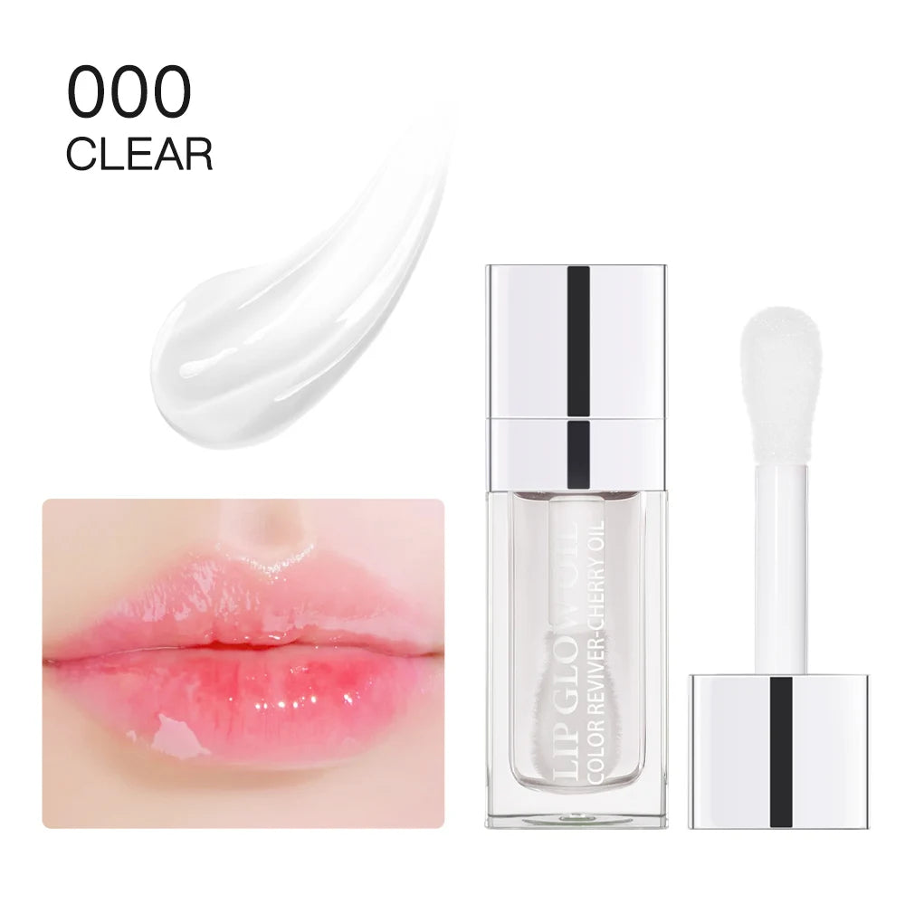 Crystal Jelly Lip Glow Oil for Hydrated Shiny Lips