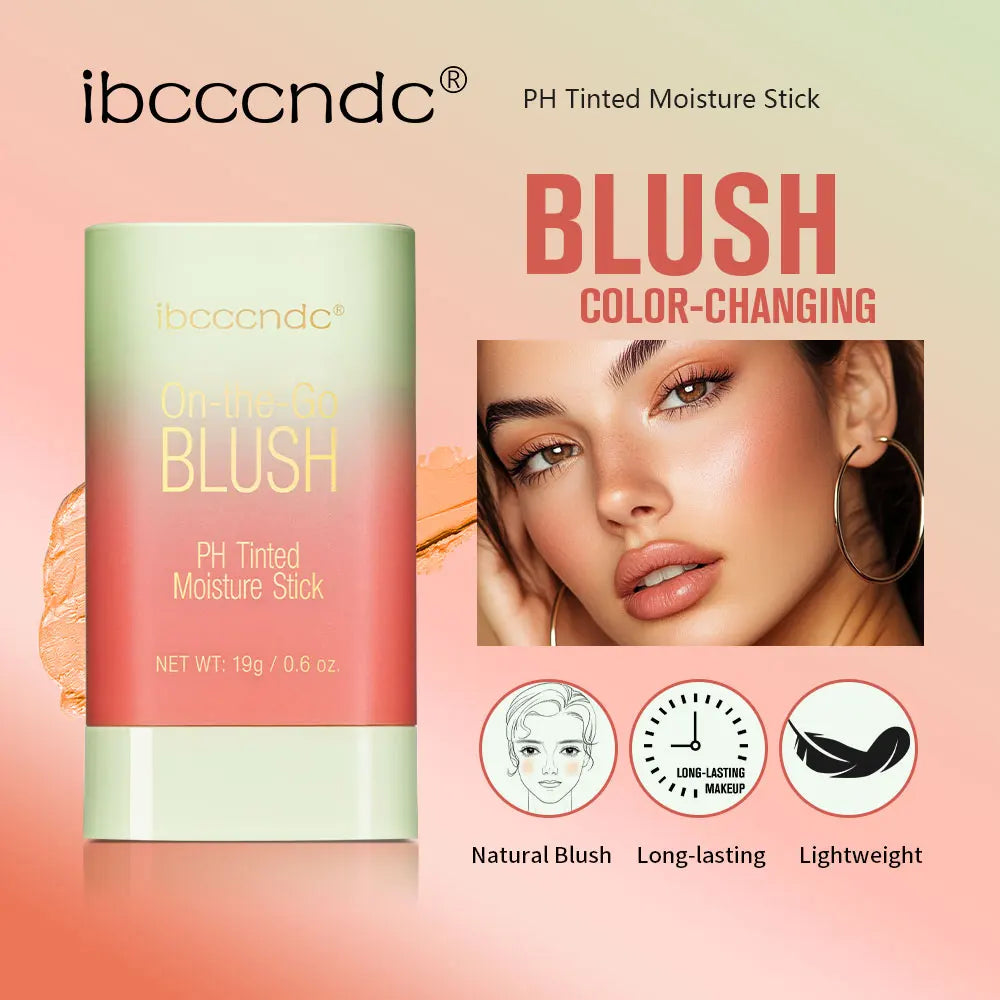 Eraser Blush Stick Natural Moisturizing Tinted Finish