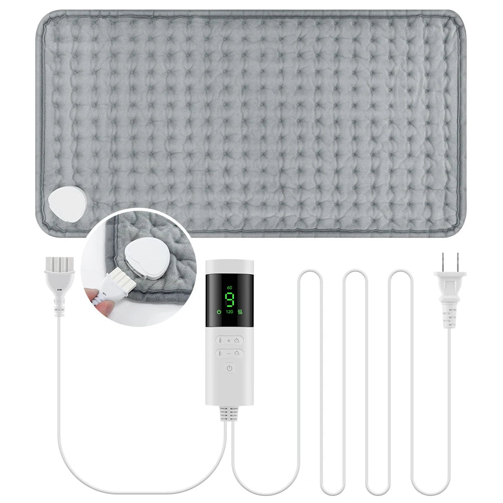 Electric Heating Pad with 9 Temperature Settings