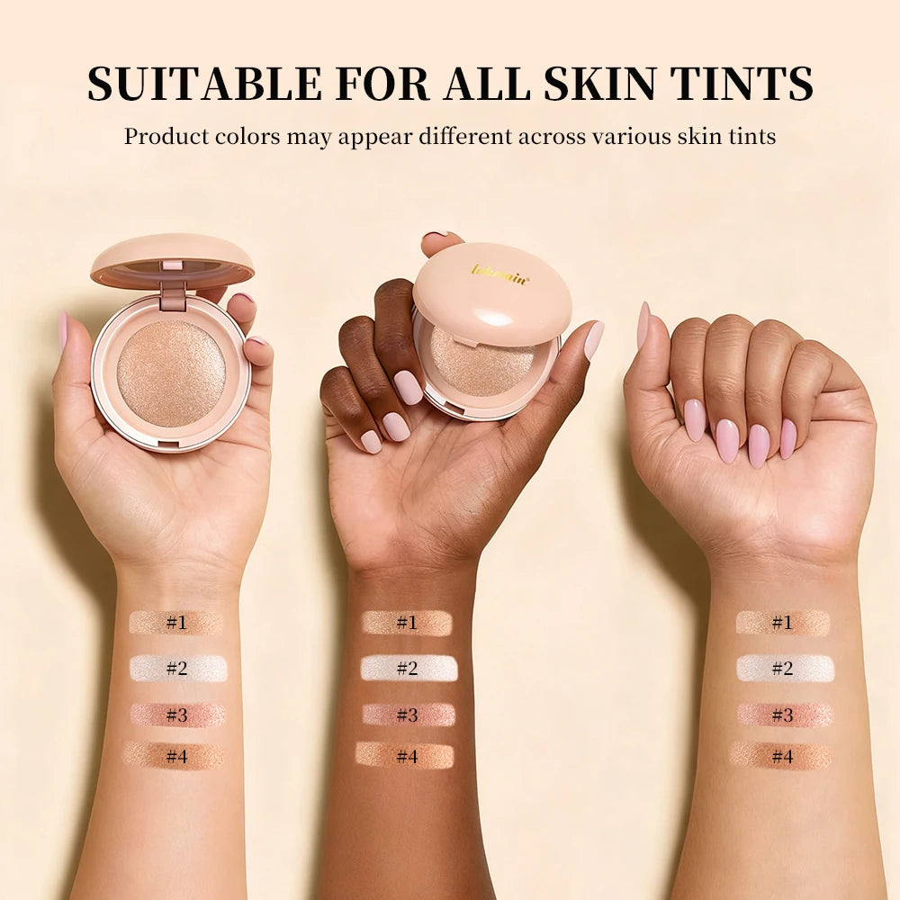 Baked Powder Highlighter for a Natural Radiant Glow