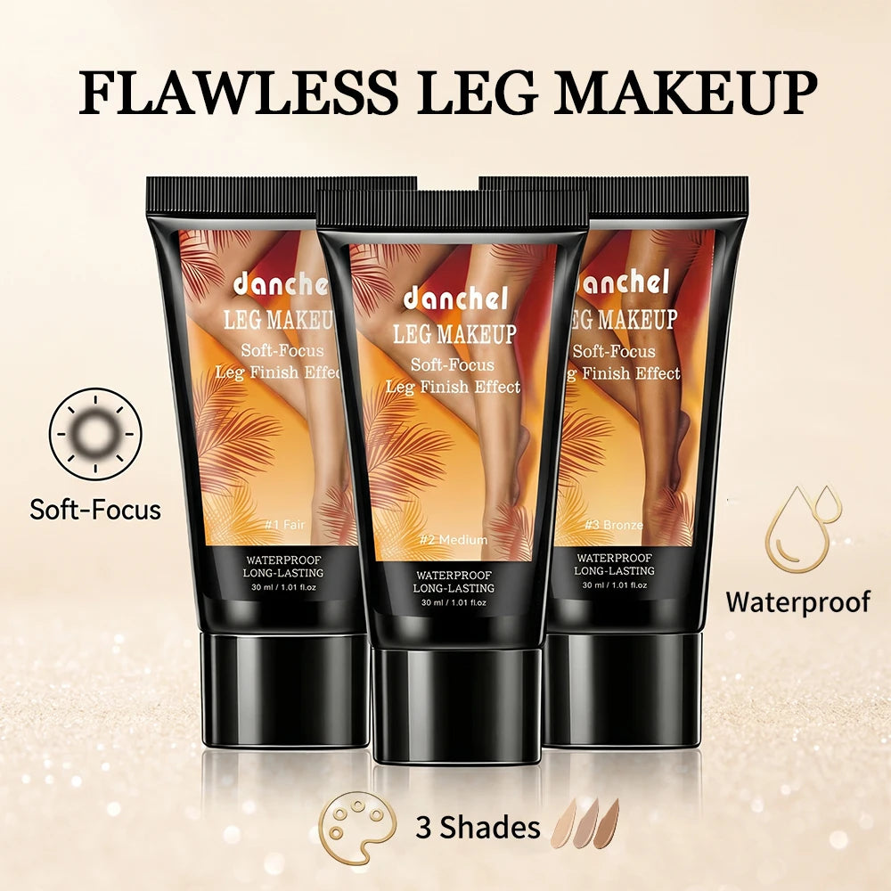 Body Foundation Makeup with Application Glove