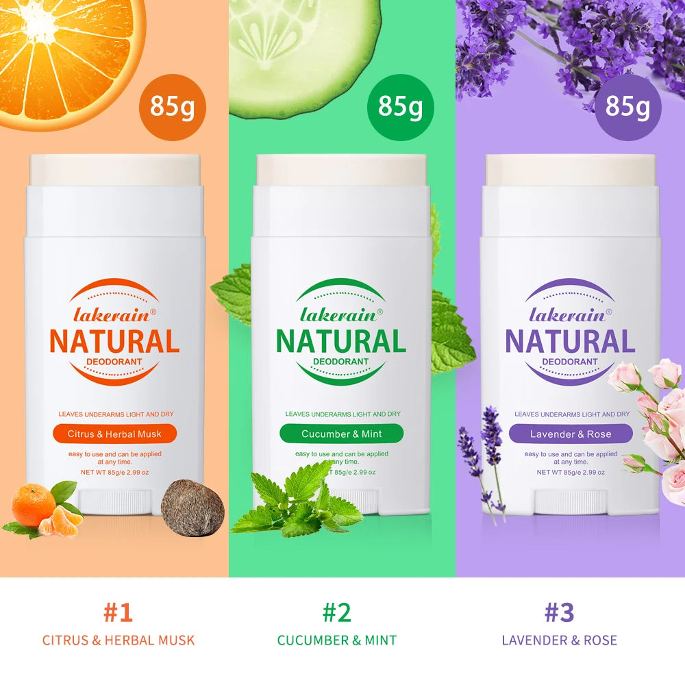 Solid Deodorant Stick for Long Lasting Freshness