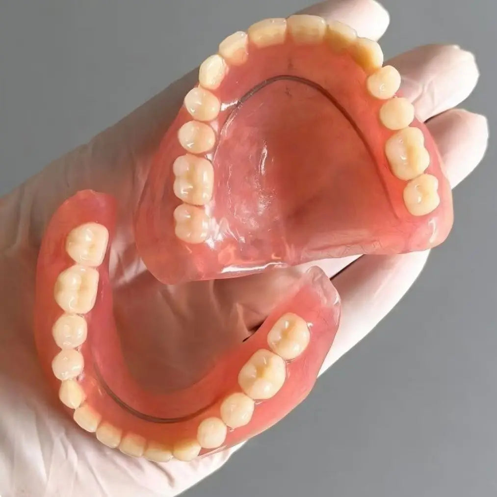 All in One Denture Set with Cleaning Tools