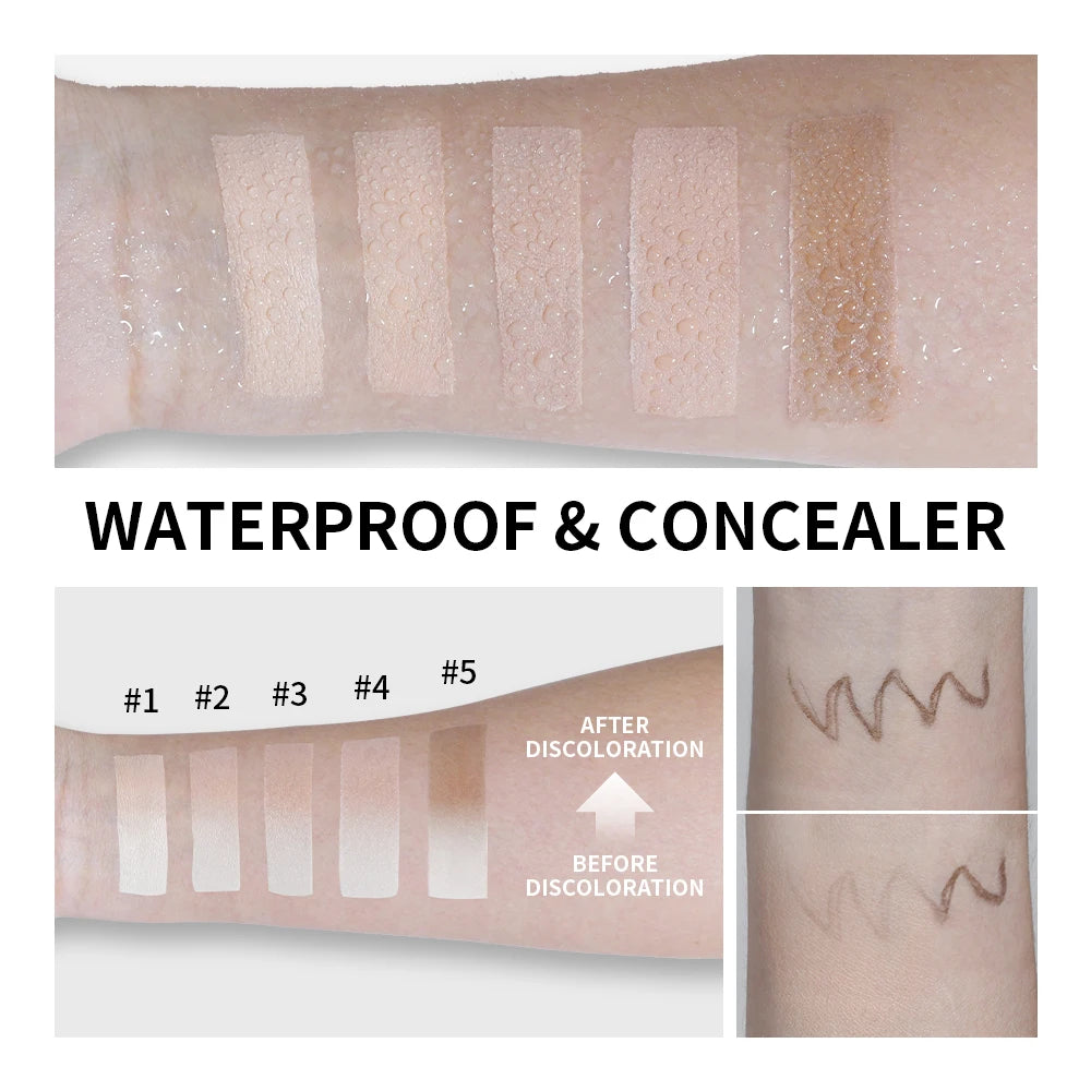 Blanc Cover Cream Foundation Stick with Built-in Brush
