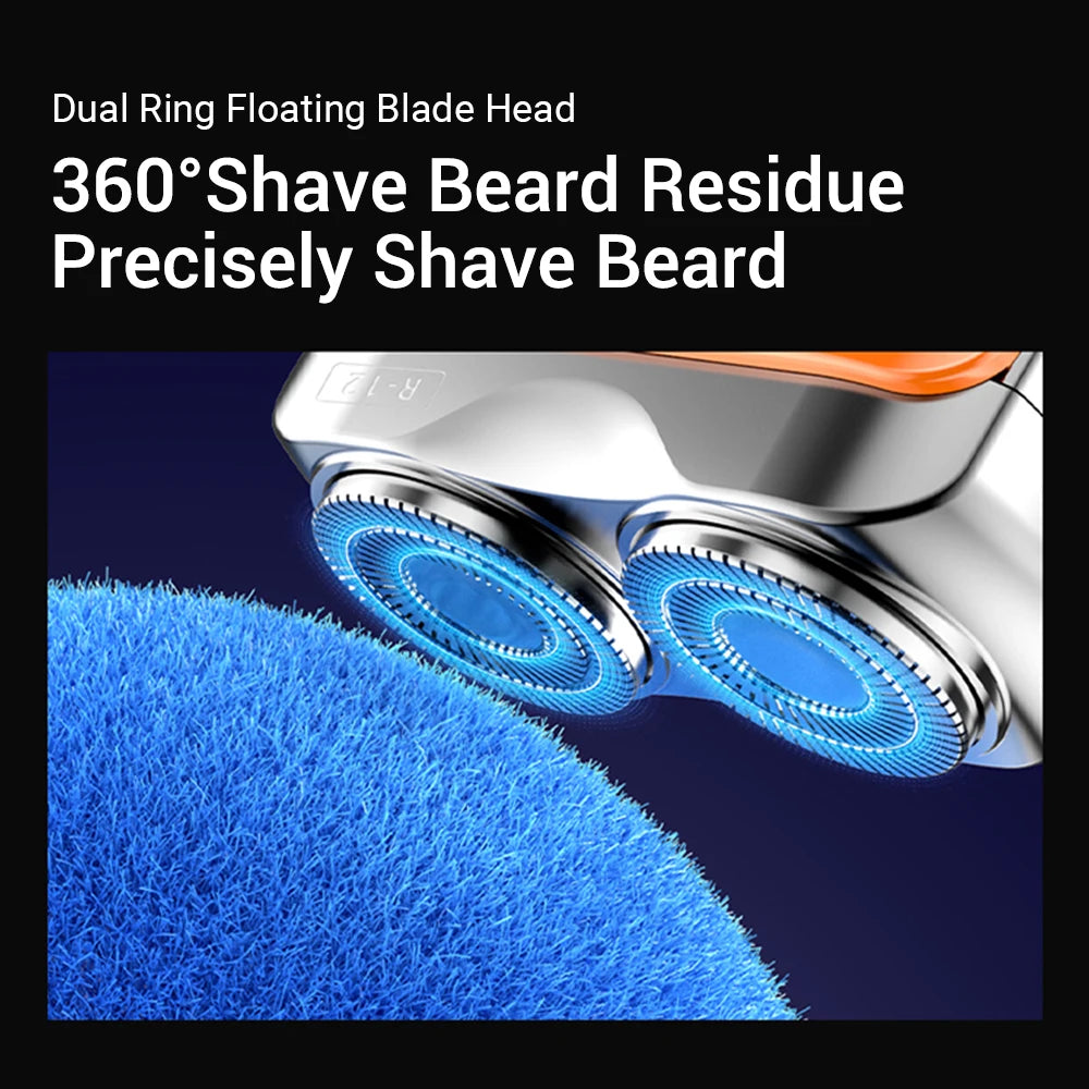Portable Electric Shaver with Digital Display - 11