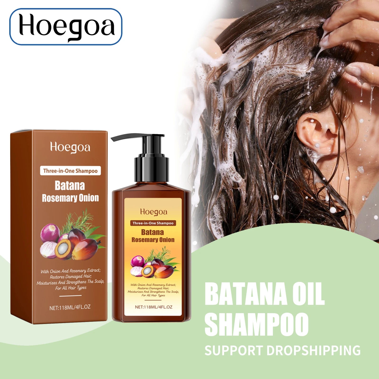 Hair Growth Shampoo for Damage Repair and Scalp Care - 1