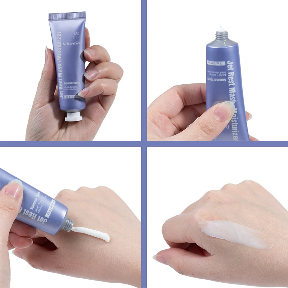 Jet Rest Mask and Moisturizer for Deep Hydration
