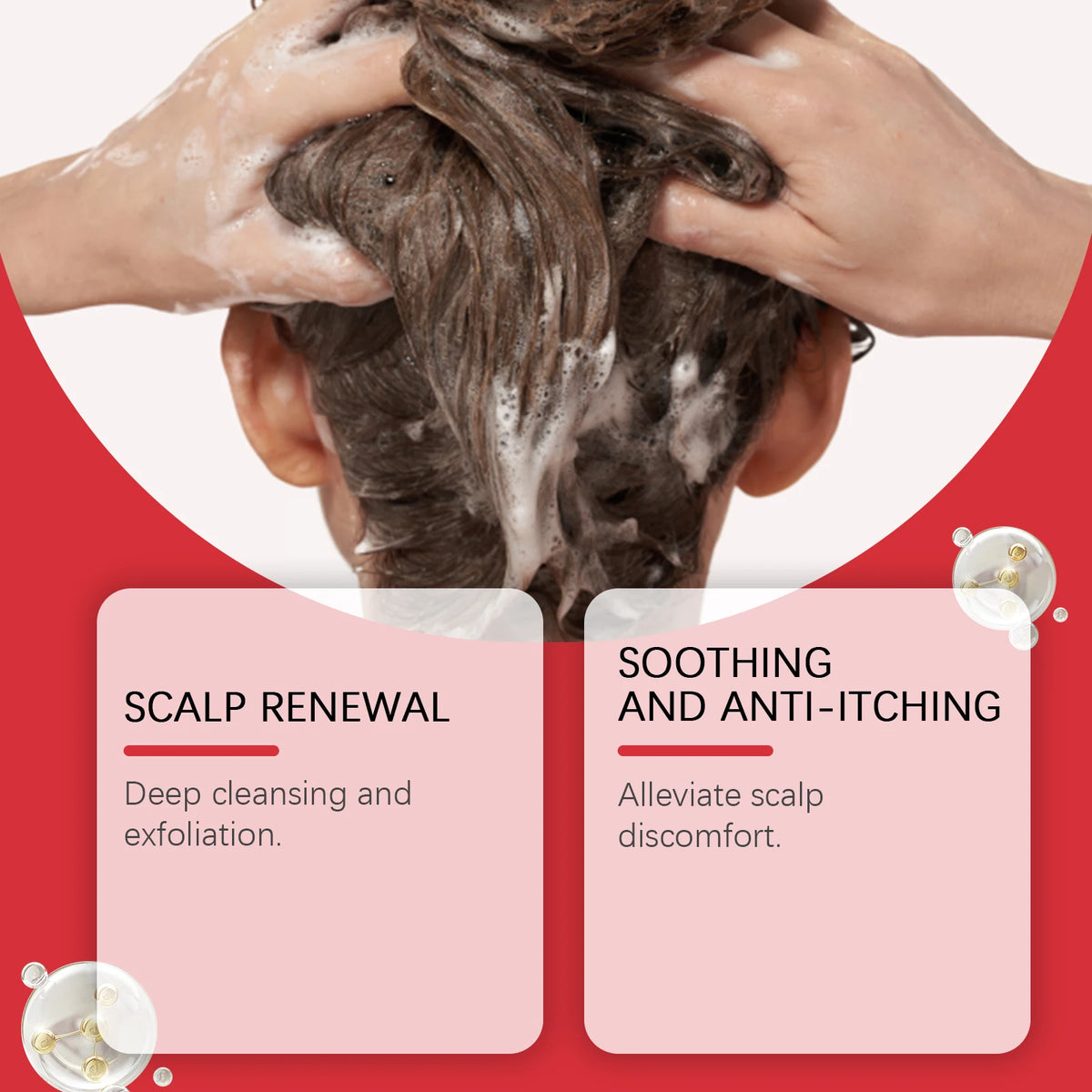 Scalp Scrub Deep Cleansing Exfoliator for Dandruff Relief