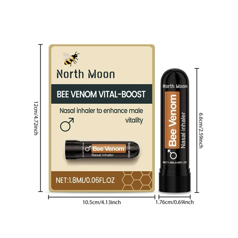 Bee Venom Vital Boost Nasal Inhaler for Daily Male Vitality - 16