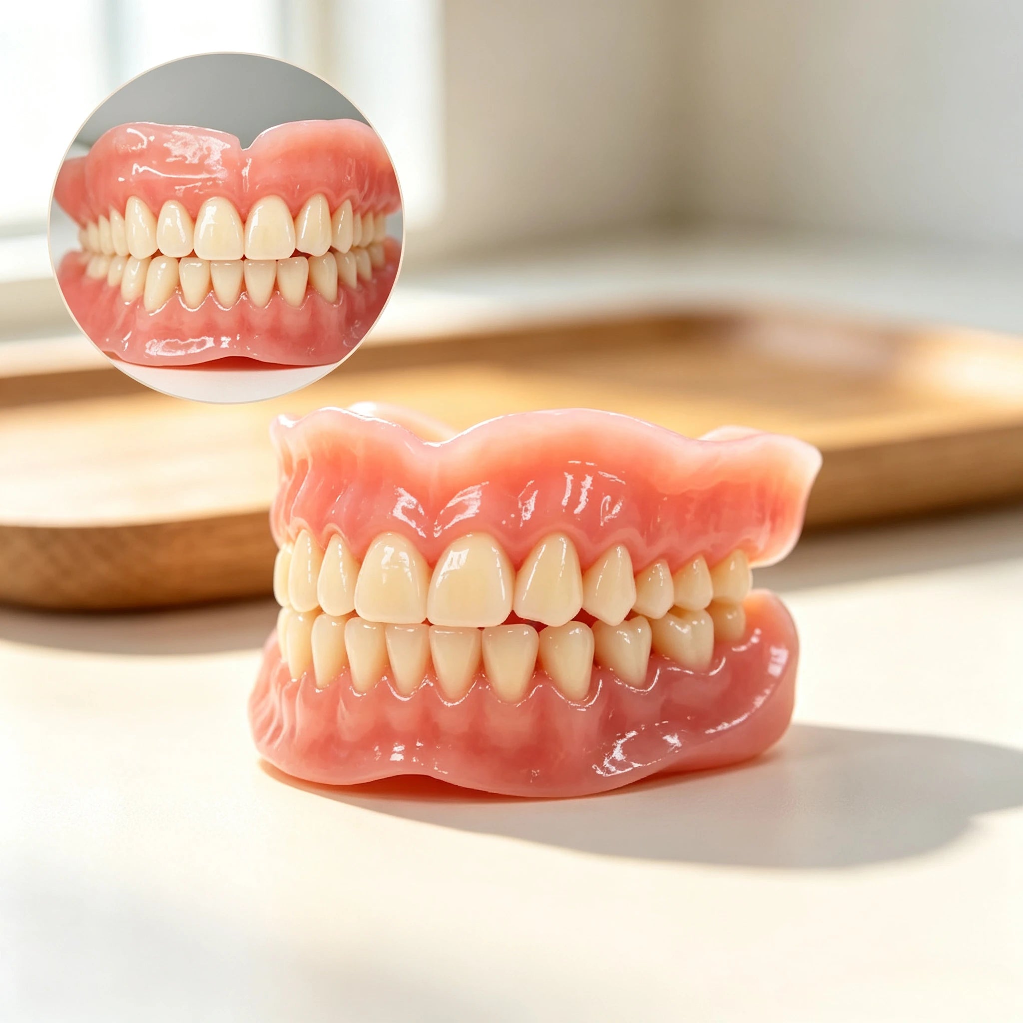 Realistic False Teeth Denture Set for Natural Confident Smile - 6