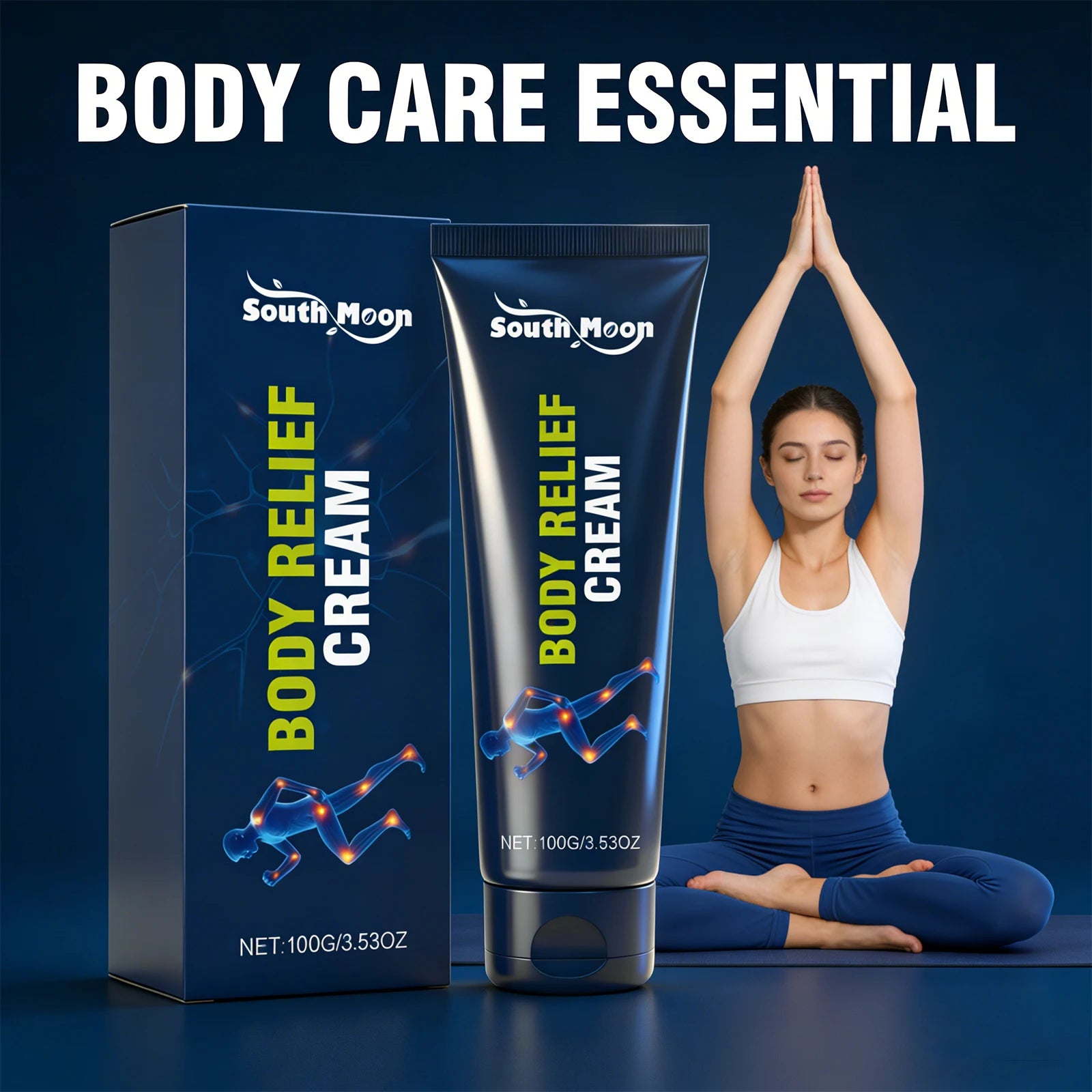 Body Relief Massage Cream for Joint and Muscle Comfort - 9