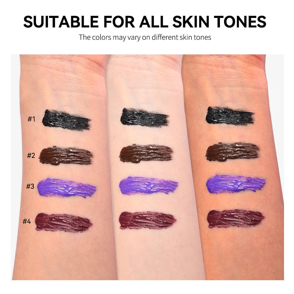 5D Mascara Waterproof Lengthening and Volumizing Eyelash Makeup - 5