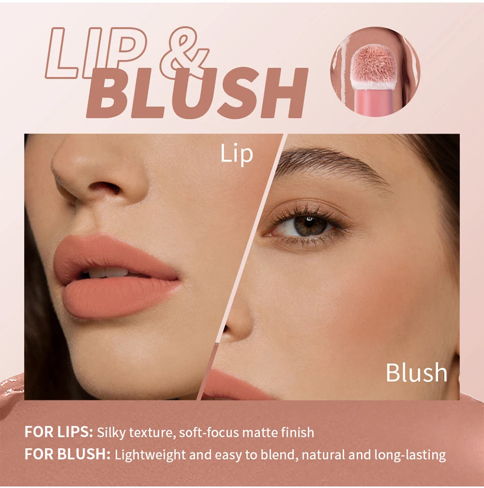 Air Cushion Lip Cream and Blush Long Lasting Wear - 10