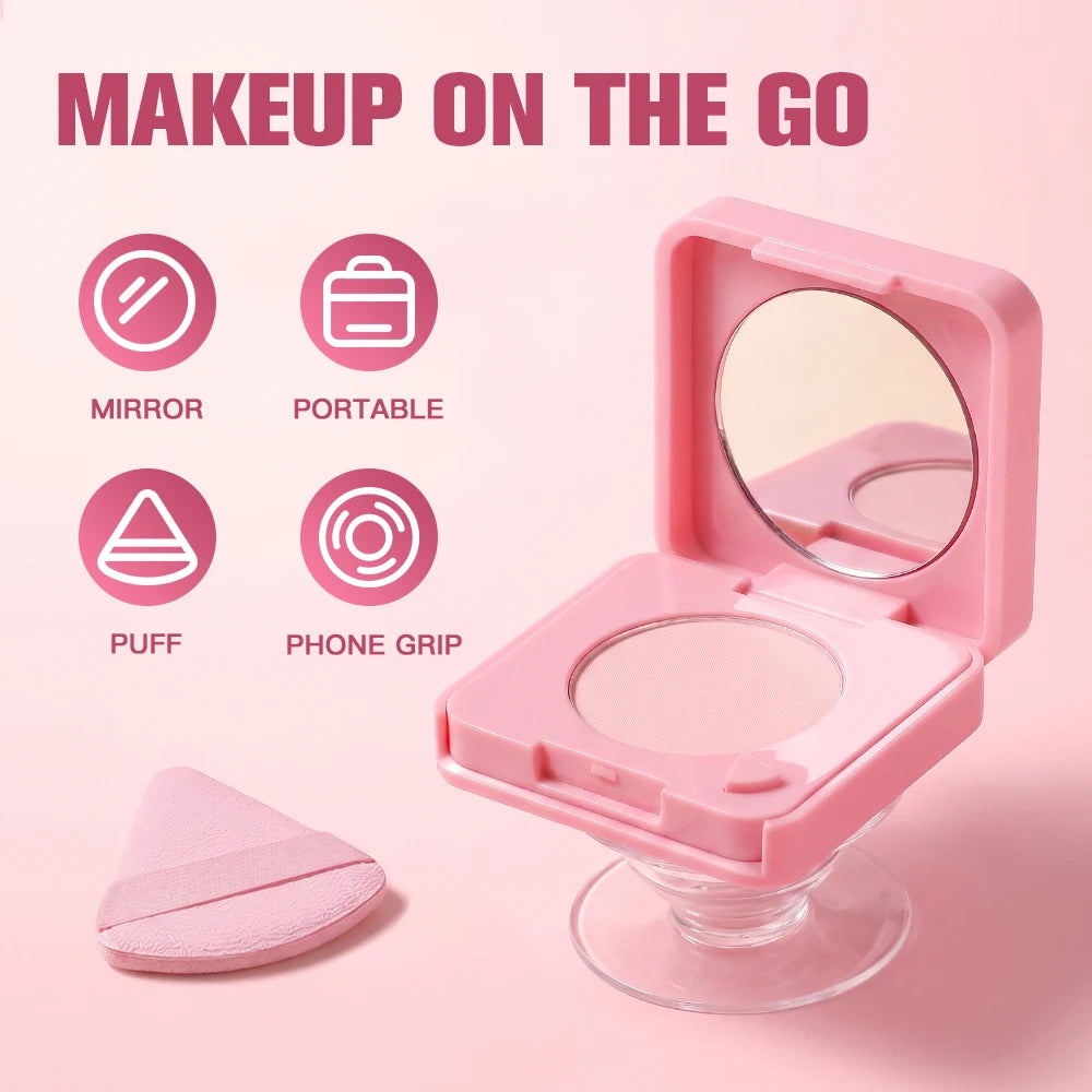 Foundation and Powder Makeup Set with Gift Pouch - 4