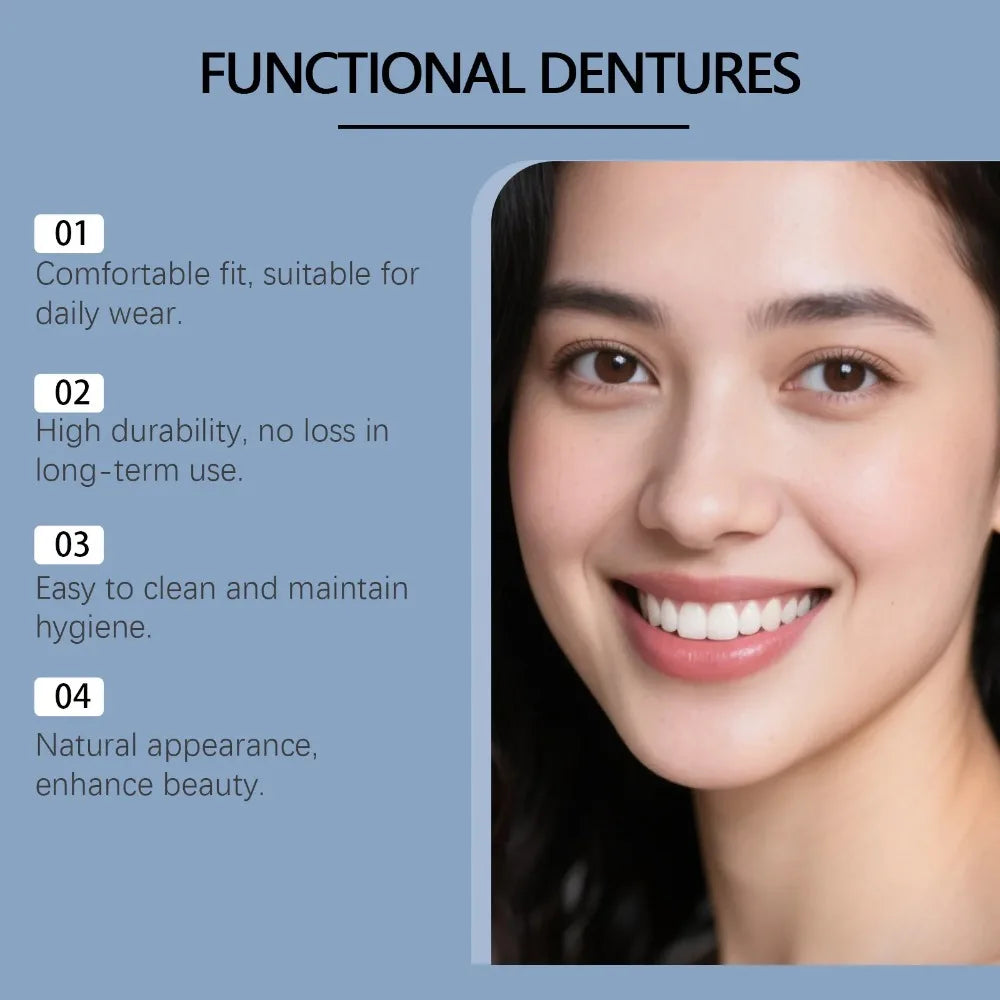 Silicone Denture Kit for Comfortable Natural Smile - 5