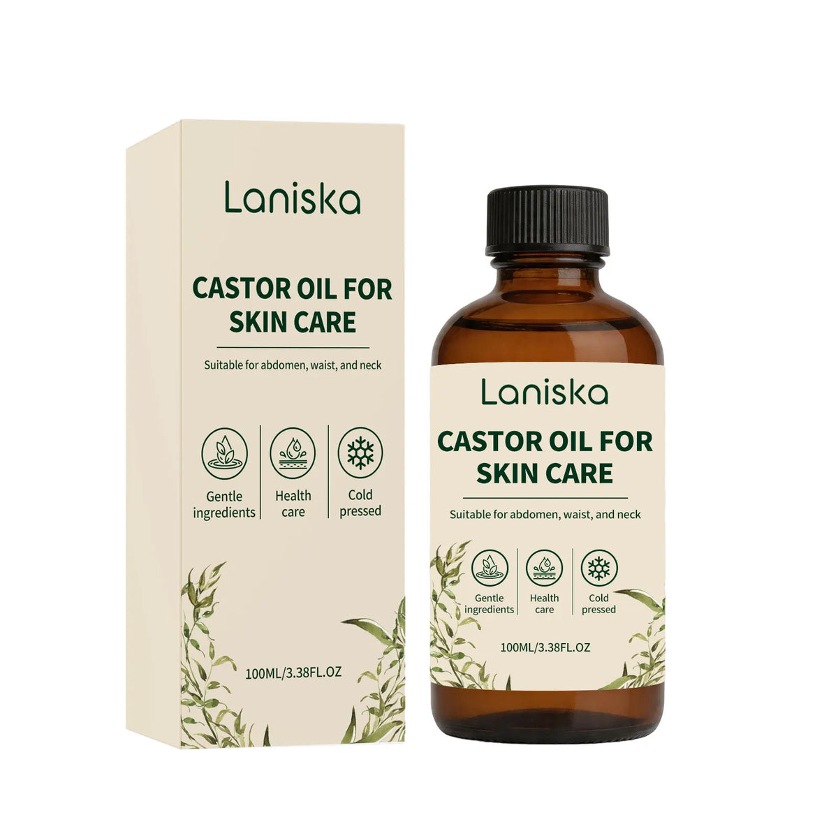 Cold Pressed Castor Oil for Deep Hydration and Skin Smoothing
