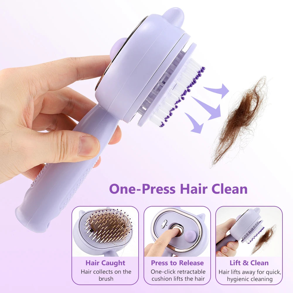 Electric Mist Spray Massage Comb for Scalp Hydration