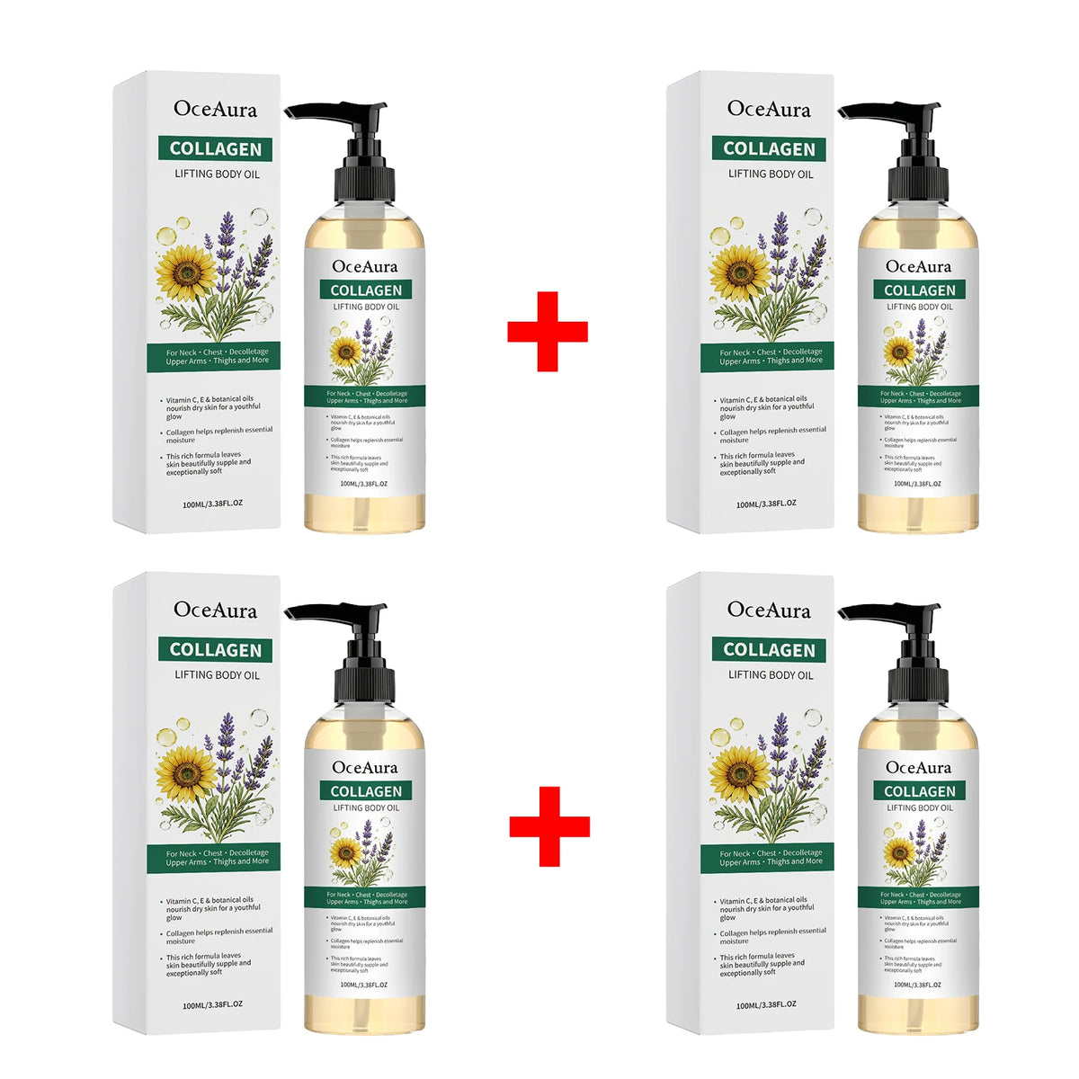 Collagen Body Oil for Deep Skin Hydration