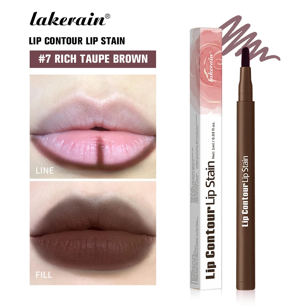 Lip Liner Pen with Precise Ballpoint Felt Tip - 34
