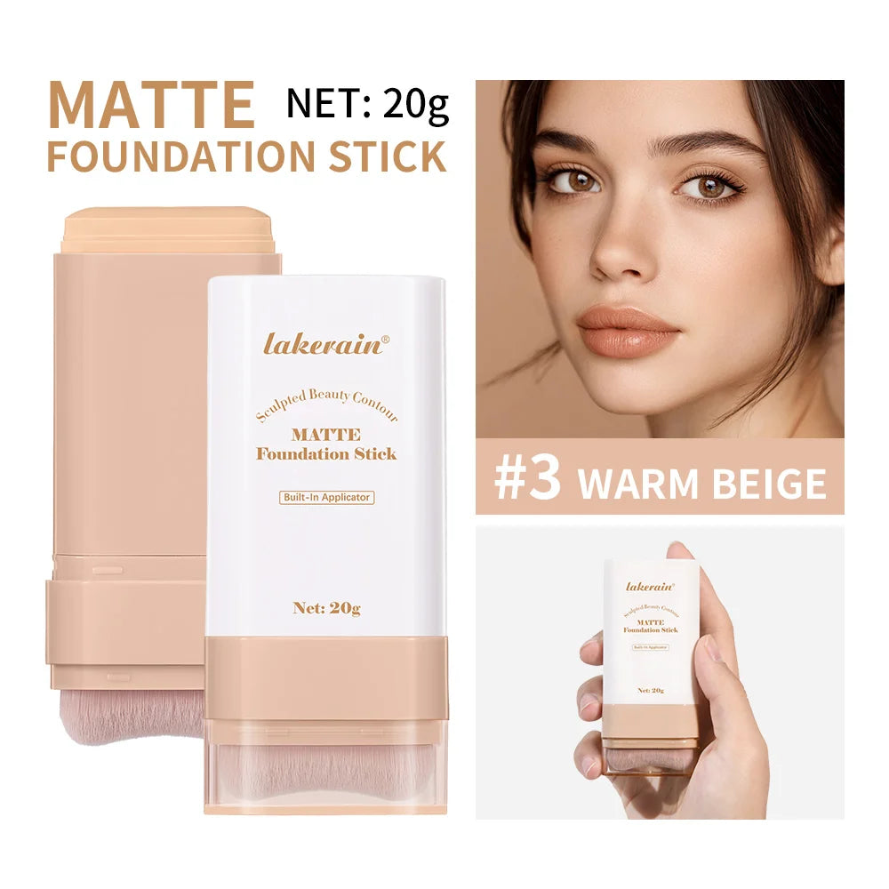 Matte Foundation Stick for Flawless Coverage - 45