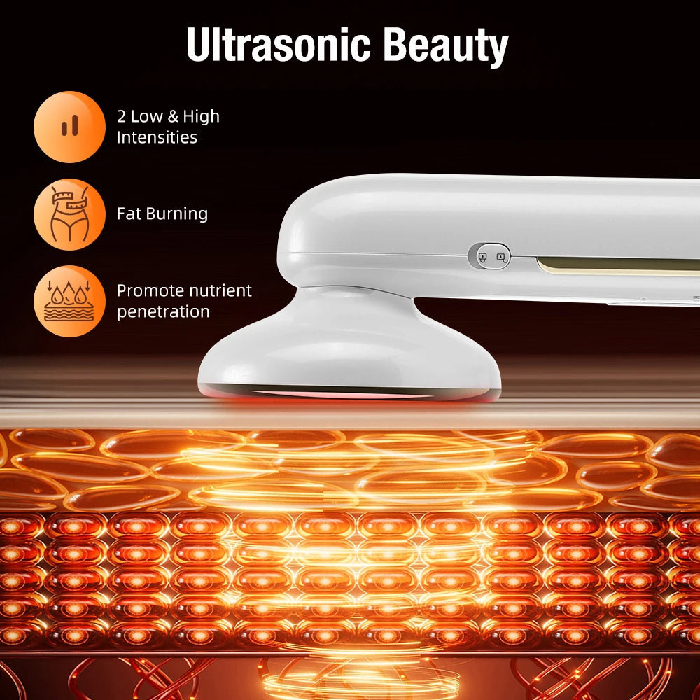 Ultrasonic Body Slimming Massager with EMS and Infrared Technology