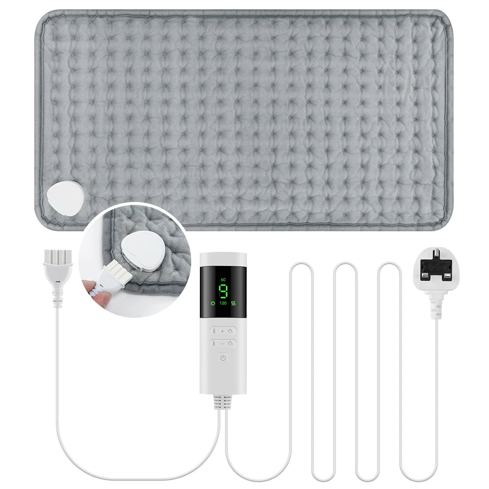 Electric Heating Pad with 9 Temperature Settings