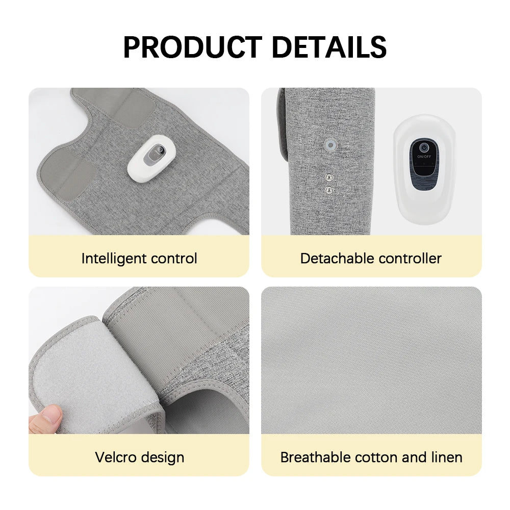 Wireless Air Compression Leg Massager with Adjustable Modes - 14