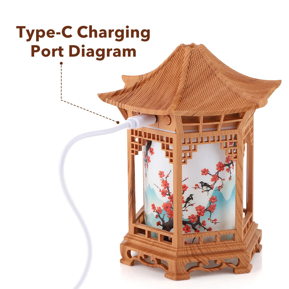 Pavilion Ultrasonic Humidifier with Soothing Night Light - 6