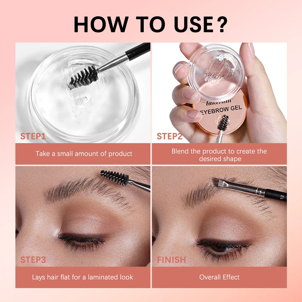 Eyebrow Styling Gel for a Long Lasting Natural Brow Look - 6