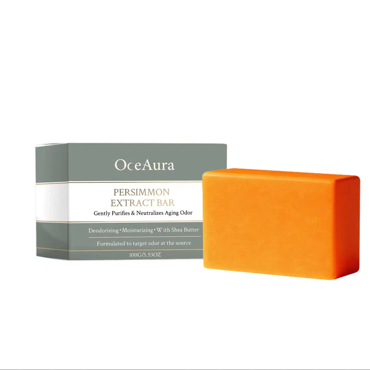 Persimmon Extract Soap for Deodorizing and Skin Refreshing