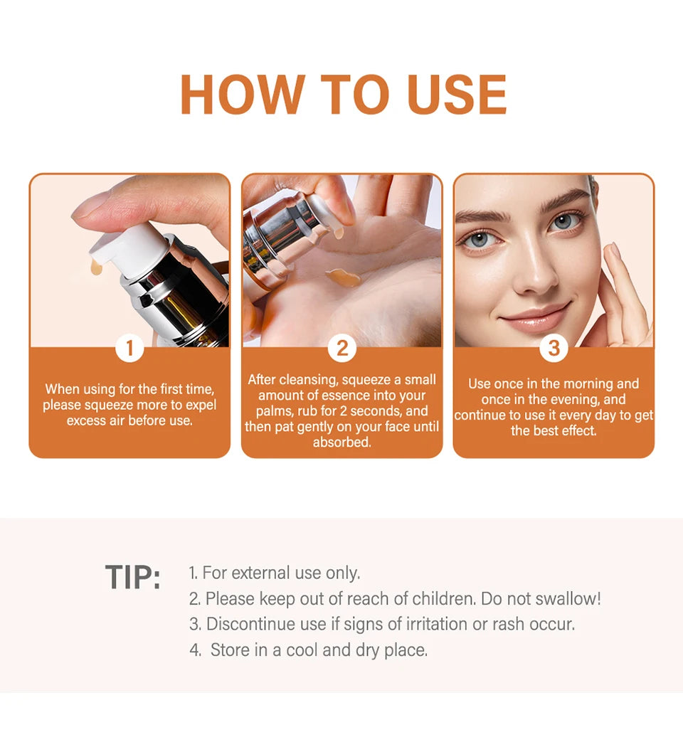 Vitamin C Face Serum for Radiant Hydrated Skin