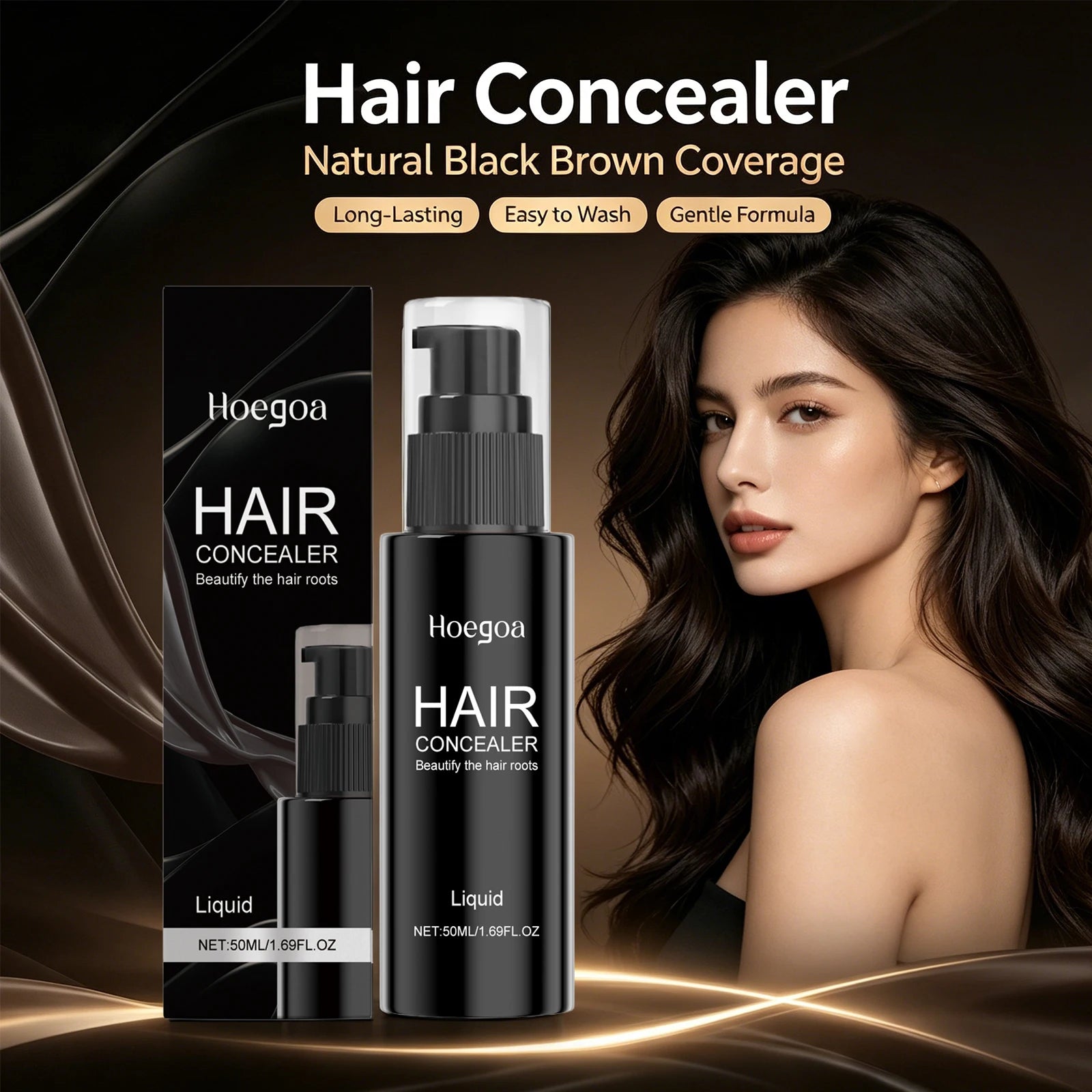 Hair Root Concealer for Instant Gray Coverage - 4