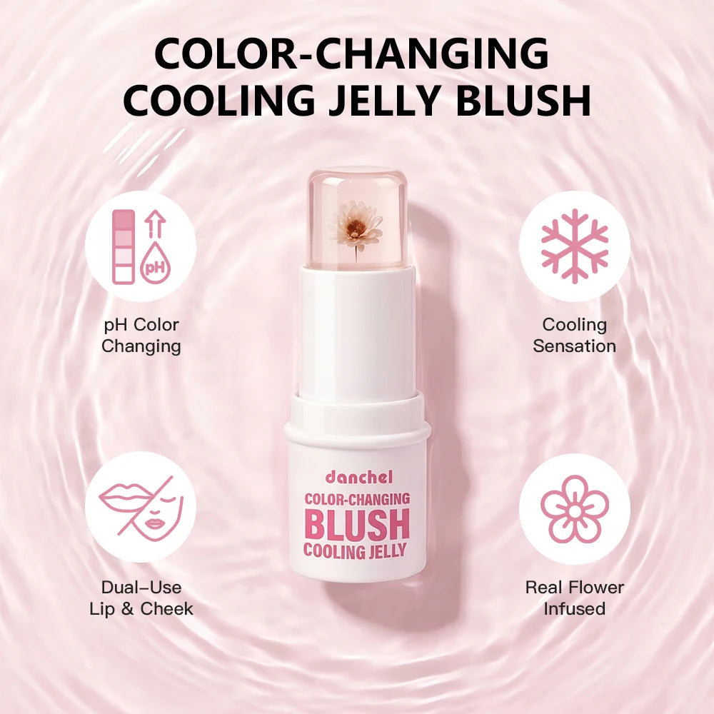 Color Changing Jelly Blush Stick Hydrating Tint
