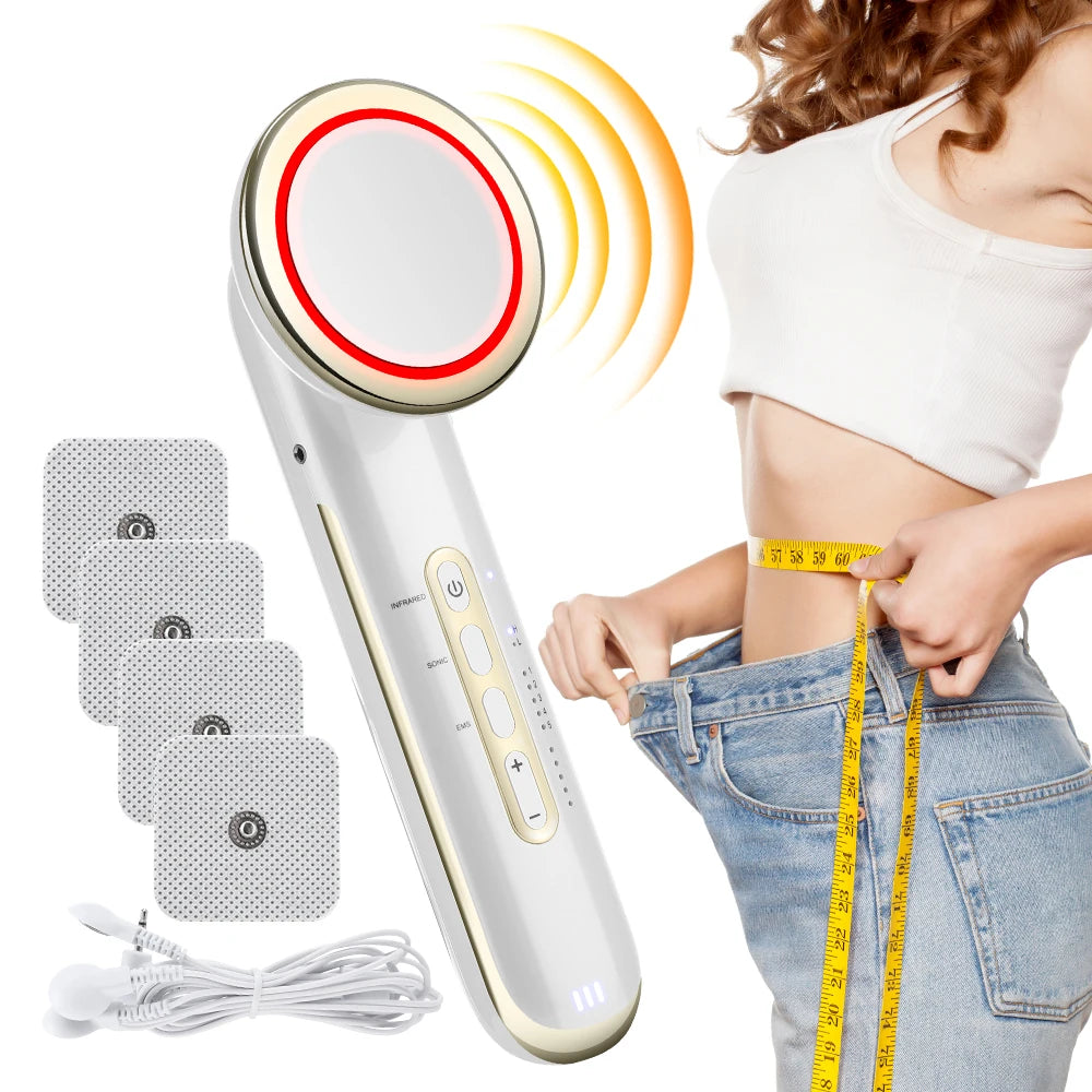 Ultrasonic Body Slimming Massager with EMS and Infrared Technology - 1