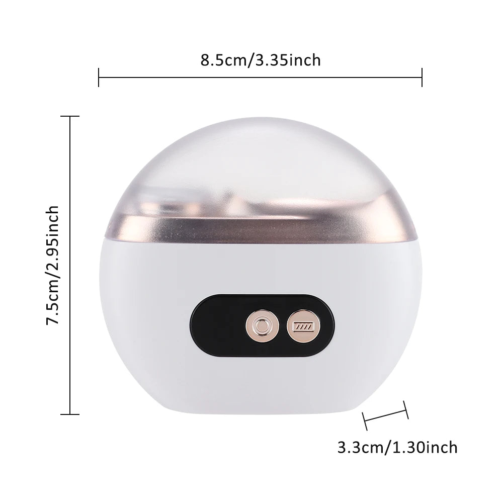 Electric Nail Clipper with LED Light and LCD Screen