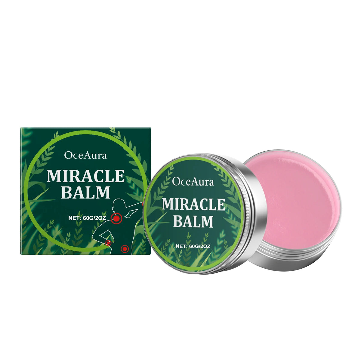 Herbal Body Massage Balm for Muscle and Joint Relief