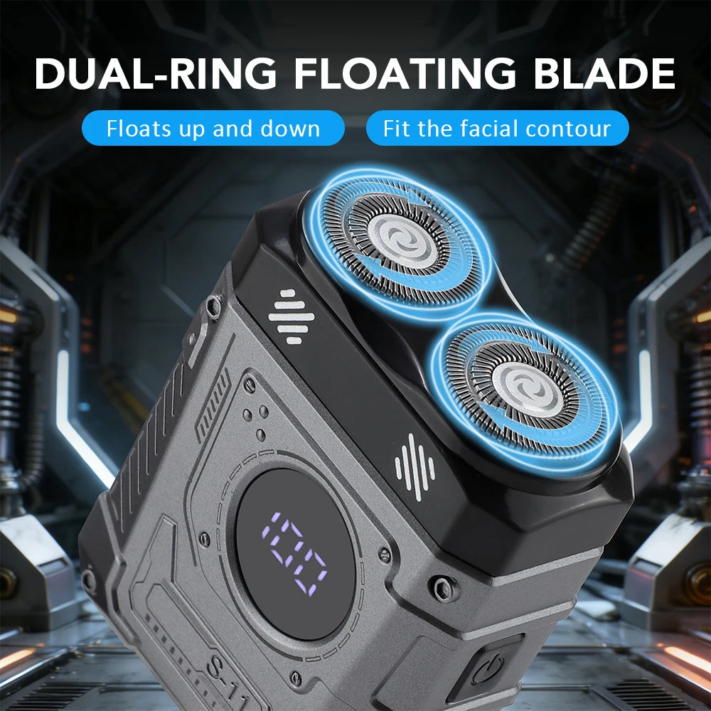 Portable Electric Shaver with Digital Display - 20