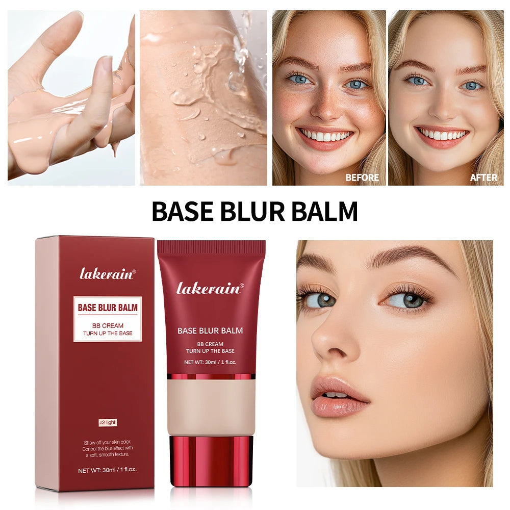 Base Blur Balm Foundation Long Lasting Oil Control - 4