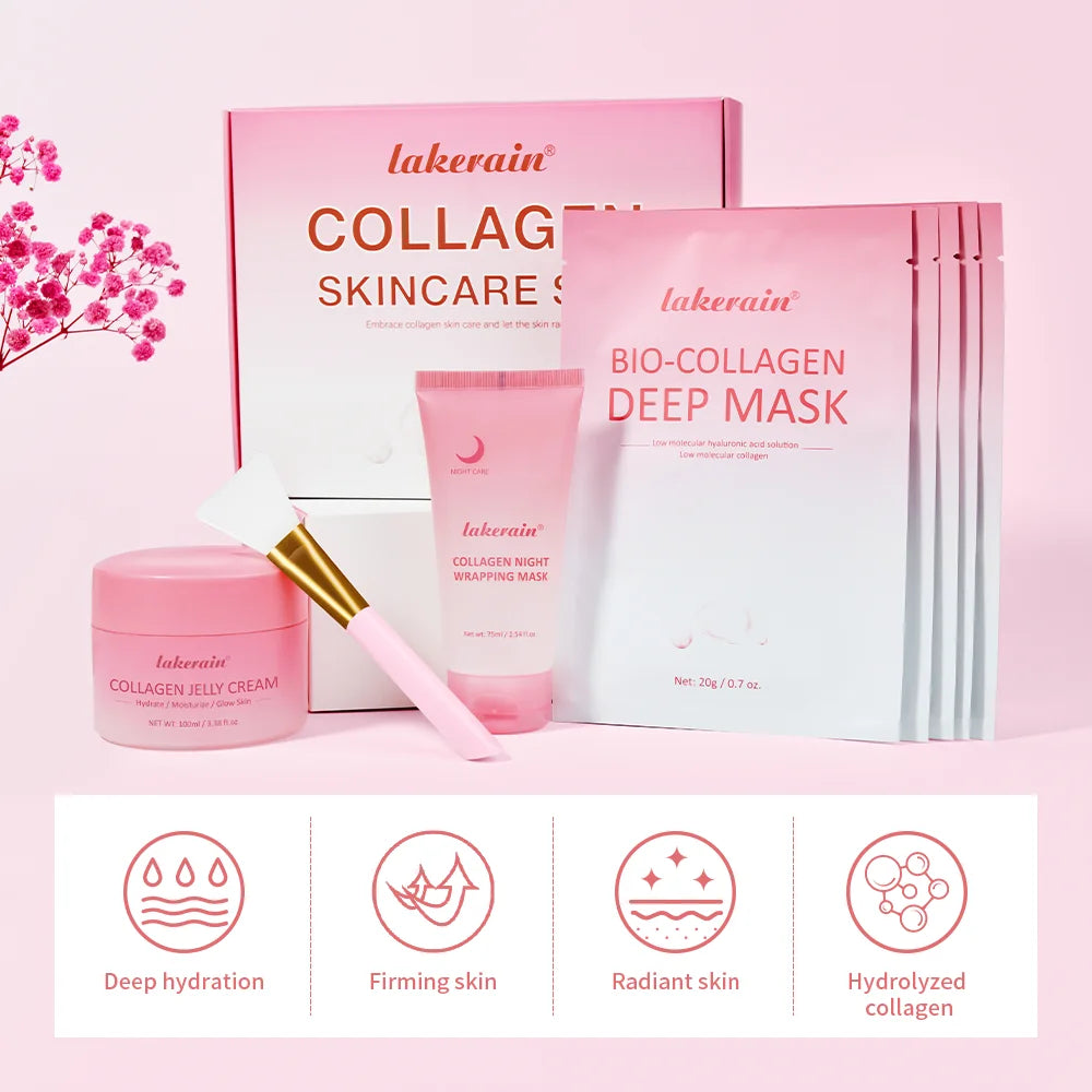 Collagen Skincare Set for Deep Nourishment - 3