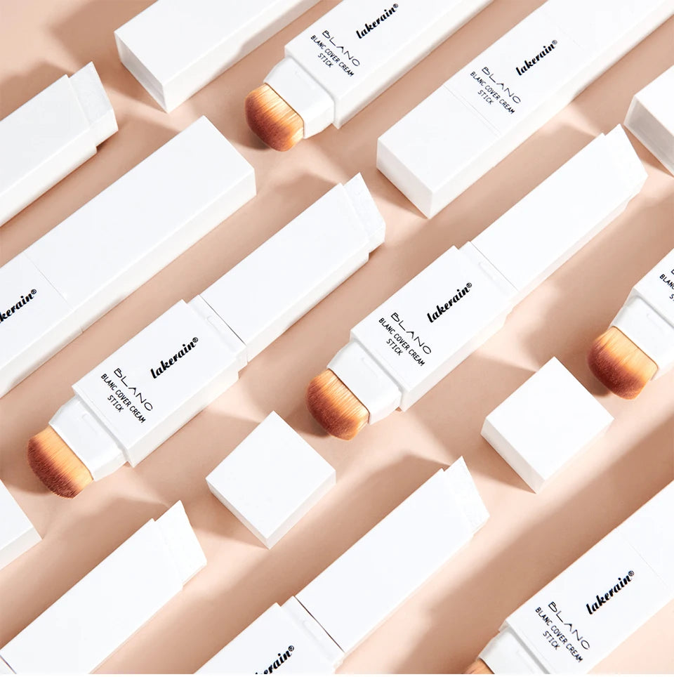 Blanc Cover Cream Stick with Built-in Brush for Flawless Coverage - 19