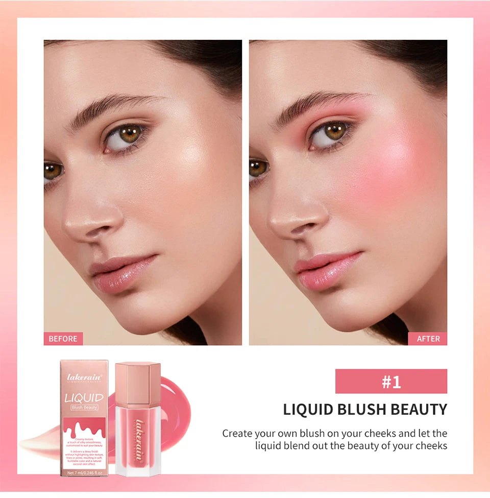 Liquid Matte Blush Long Lasting Waterproof Formula