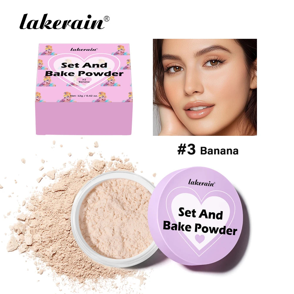 Loose Baking Setting Powder for a Long Lasting Matte Finish