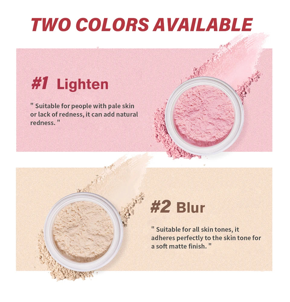 Setting Powder for Long Lasting Matte Finish
