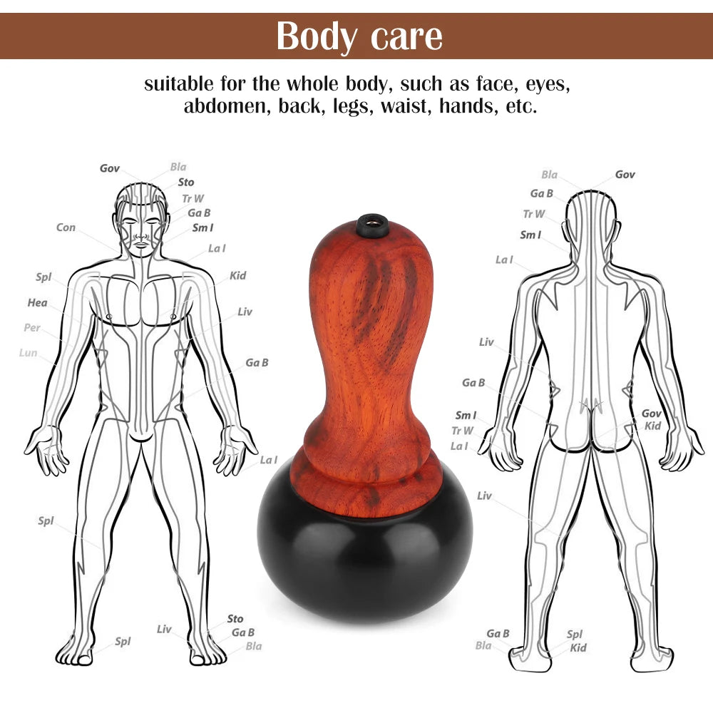 Electric Hot Stone Massager with Adjustable Heat