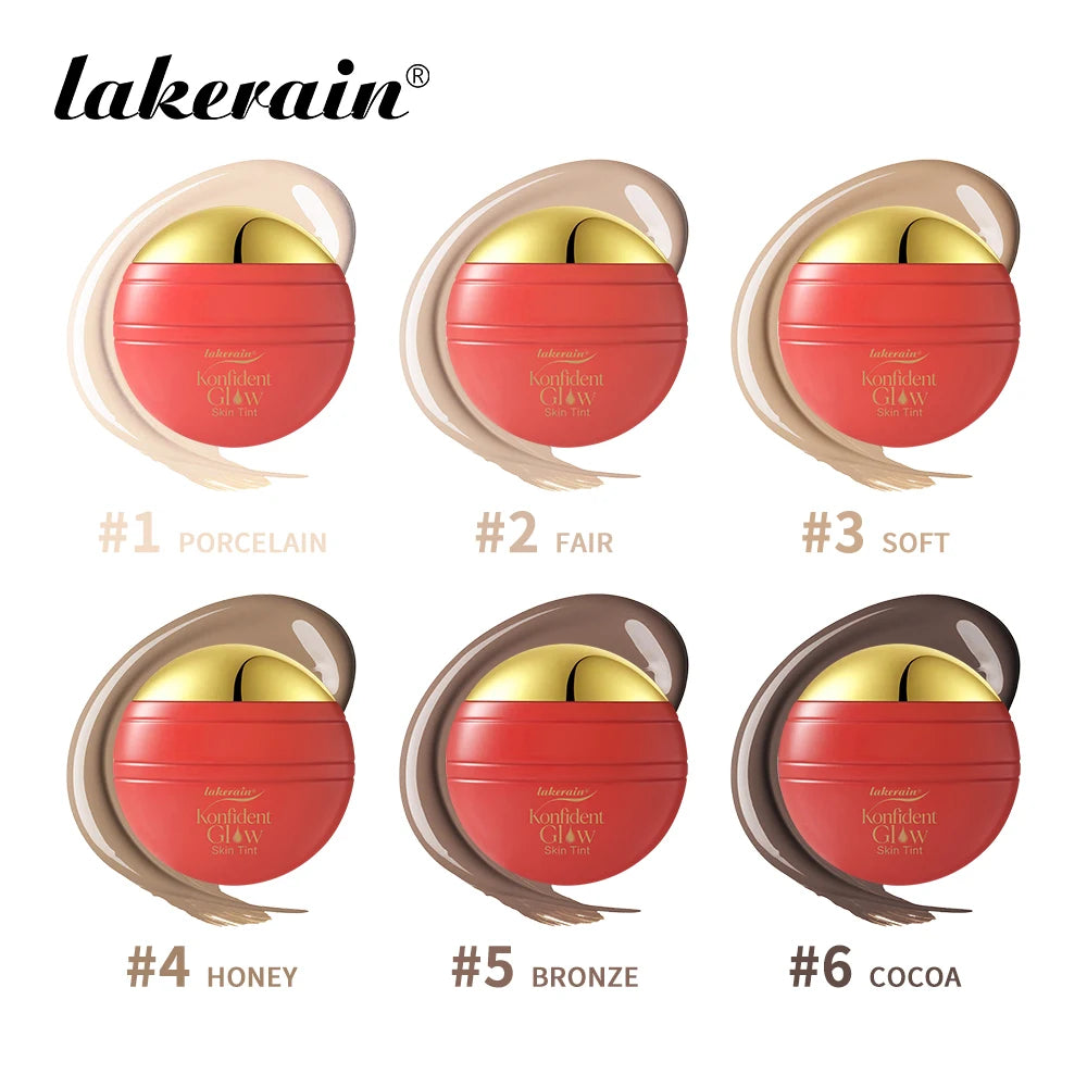 Glow Skin Tint Foundation Lightweight Buildable Coverage - 26